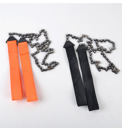 Survival Wire Saw - Portable Stainless Steel Emergency Hand Saw for Camping & Hiking