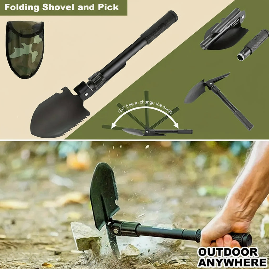 Complete Tactical Emergency Kit - 142 Survival Tools and First Aid Items