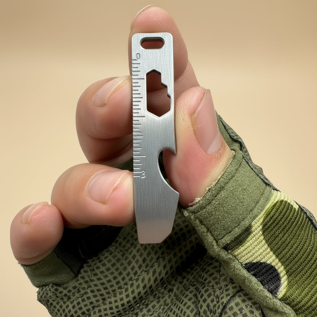TC4 Titanium EDC Keychain Multitool