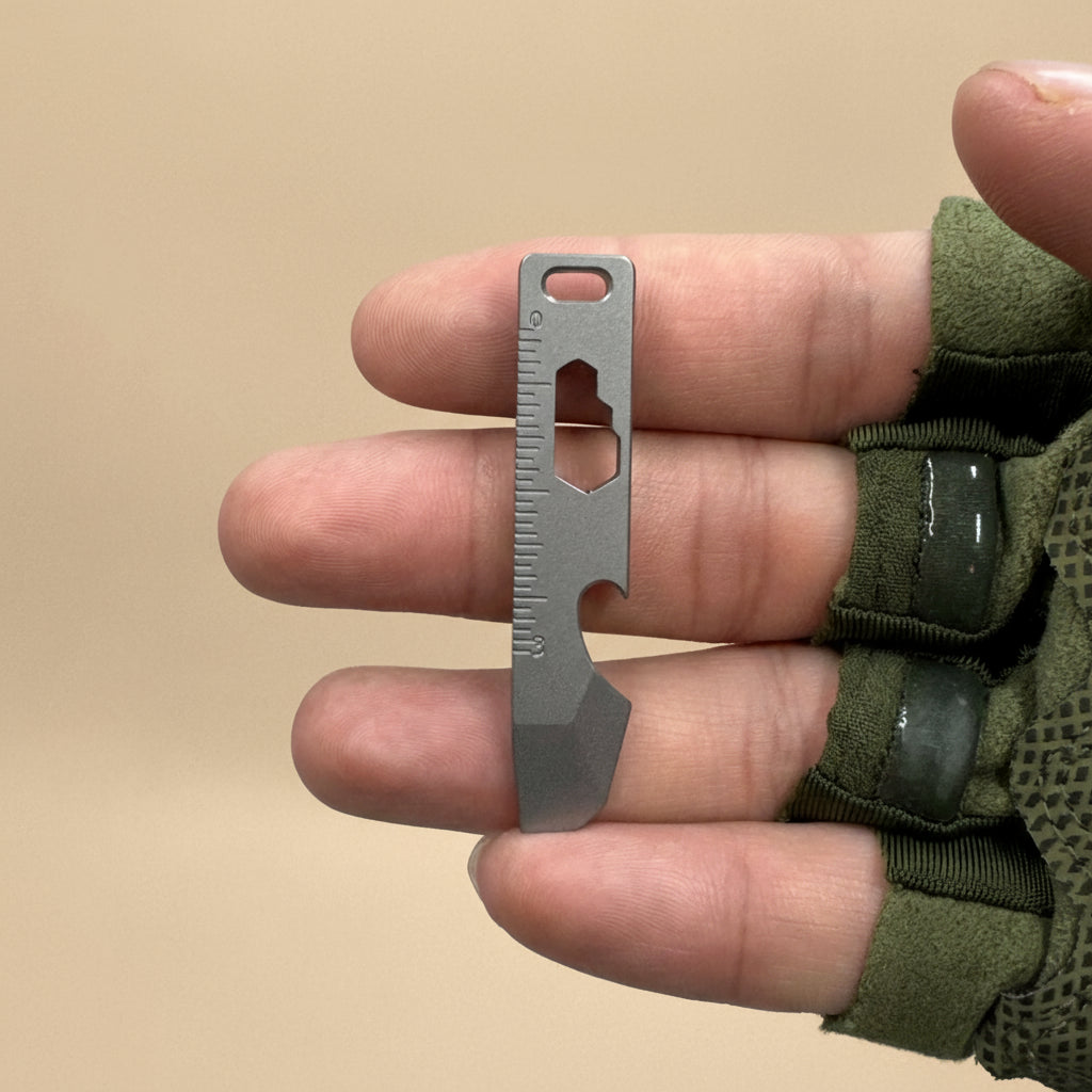 TC4 Titanium EDC Keychain Multitool
