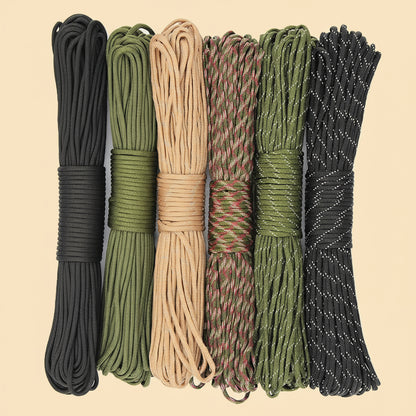 550 Paracord Rope 100ft - Military Grade Survival Cord | 7-Strand