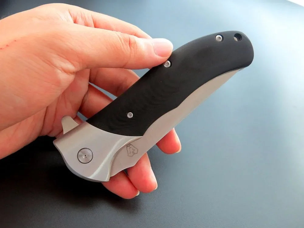 APEX Tactical EDC Knife - 9Cr Steel Ball Bearing Folder | Survival Ready