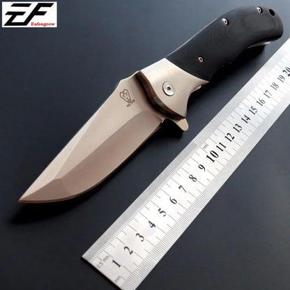 APEX Tactical EDC Knife - 9Cr Steel Ball Bearing Folder | Survival Ready