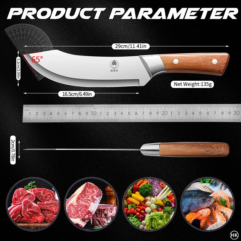 BAKULI Fieldmaster Pro Boning Knife