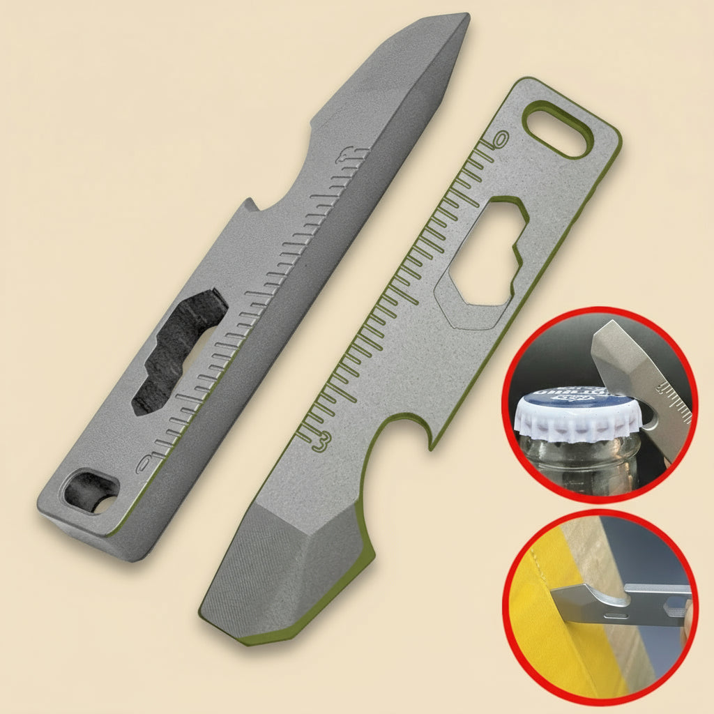 TC4 Titanium EDC Keychain Multitool