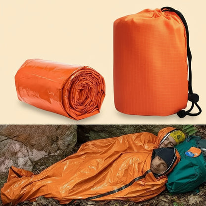Thermal Mylar Emergency Sleeping Bag - Waterproof & Ultralight