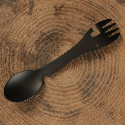 5-in-1 Multifunctional Survival Kit - Tactical Camping Utensils with Bottle Opener EDC Tool